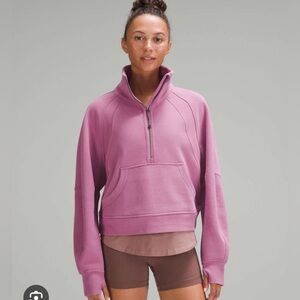 Lululemon Scuba Oversized Funnel-Neck Half Zip XS/S